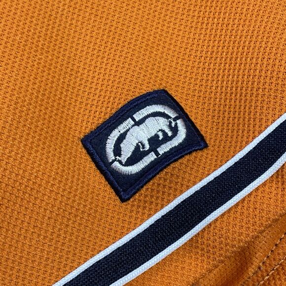 Vtg Ecko Unltd Jersey Shirt Men’s Extra Large Orange Hockey #72 Rhino Skater XL - Picture 12 of 16